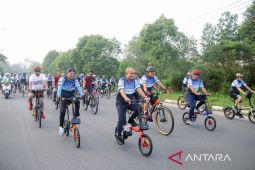 Wali Kota Pangkalpinang ikut semarakkan Gowes Go Green Bangka 2022