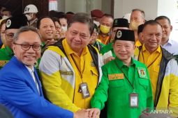 Visi-misi hadapi Pemilu 2024 dipaparkan tiga ketum parpol KIB