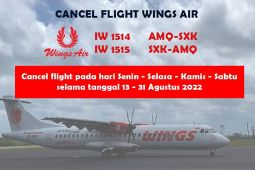 Jelang Hari Kemerdekaan RI ke-77 tahun, Wings Air batalkan penerbangan Ambon-Saumlaki