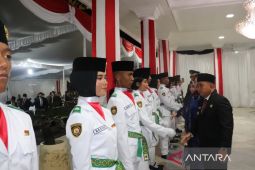 Wali Kota Pangkalpinang kukuhkan 36 anggota Paskibraka