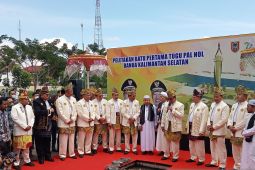 Pemprov Kalsel resmi bangun tugu 0 KM setinggi 99 meter "kado" Harjad ke-72