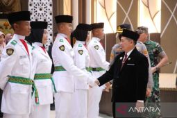 17 siswa Paskibra Banjarmasin siap jalankan tugas HUT ke-77 RI