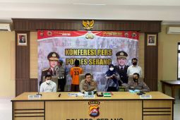 Polres Serang bekuk pelaku perampokan gunakan pistol mainan