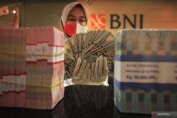 Rupiah Rabu pagi melemah 7 poin
