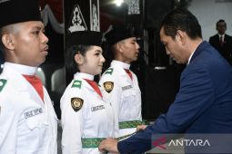 30 personel Paskibraka Batanghari dikukuhkan