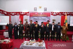 Forkopimda Padang Sidempuan dengarkan pidato kenegaraan di Gedung DPRD