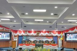 DPRD Belitung gelar paripurna mendengarkan pidato kenegaraan Presiden