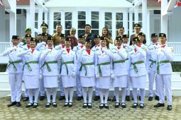 Bupati kukuhkan Paskibra Kabupaten Samosir