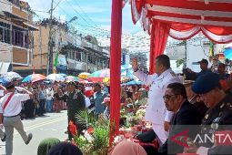 Hari Kemerdekaan ke-77 RI, Pasar Sipirok berubah lautan manusia