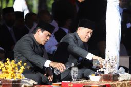 Tingkatkan kebersamaan, UIN Ar-Raniry-USK gelar upacara bersama peringatan HUT ke-77 RI