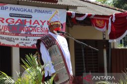 Meriahkan Kemerdekaan RI ke-77, HKBP Resort Pangkalpinang gelar upacara bendera dan lomba