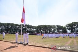 Upacara HUT ke-77 RI di Kota Padang Sidempuan berjalan sukses