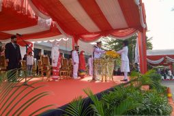 Wali Kota Aditya inspektur upacara HUT RI ke-77