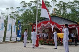 Detik-detik Proklamasi diperingati di titik nol  ibu kota negara baru