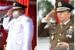 Upacara peringatan HUT ke-77 Kemerdekaan RI di Tapsel khidmat