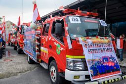 Lima damkar di Kota Medan ikuti lomba hias armada HUT Kemerdekaan