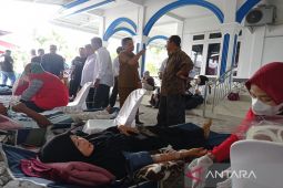Donor darah tingkat kampung warnai HUT RI di Aceh Tamiang
