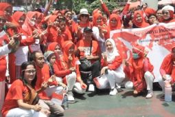 Difabel keliling Kota Pematangsiantar rayakan HUT Ke 77 RI