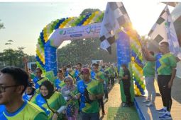 Gerakan sejuta langkah jaga kebugaran dan produktifitas karyawan