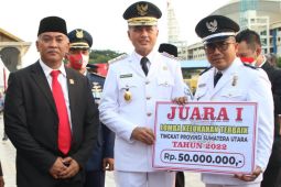Tanjung Mulia Hilir kelurahan terbaik tingkat Sumut