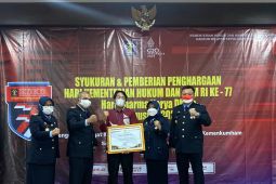 PT Timah raih penghargaan dari Kementerian Hukum dan HAM RI