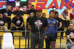 PBBP Kemenkumham Kalsel gelar pertandingan eksibisi antar pegawai