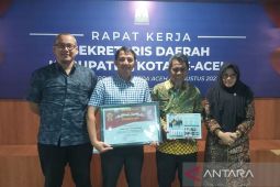 Pemkab Nagan Raya raih penghargaan kabupaten terbaik vaksinasi PMK di Aceh