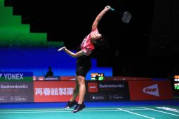Tunggal putri Indonesia Gregoria dihadang Akane di babak kedua Kejuaraan Dunia BWF