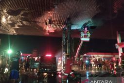 SPBU di Gading Cempaka Bengkulu terbakar