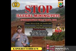 Polisi peringatkan pelaku penambangan emas ilegal di Tambrauw