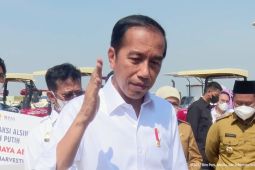 Presiden: Penggunaan mesin pertanian tekan kerugian pangan