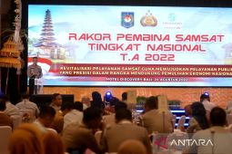 Korlantas Polri adakan Rakor Pembina Samsat untuk tingkatkan layanan