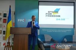 Rakyat Ukraina rayakan Hari Kemerdekaan tanpa perayaan