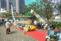 Komunitas motor Jatim gelar kegiatan sadar berkendara di Jalan