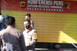 Praktik perjudian di enam TKP dibongkar Polres Karawang