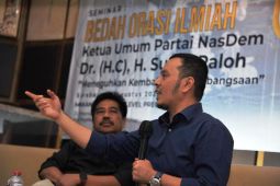 NasDem Jatim gelar seminar bedah orasi ilmiah doktor HC Surya Paloh