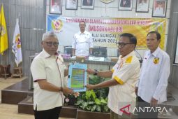 Plt Direktur PDAM terpilih ketua KONI HST