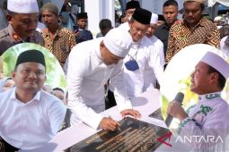 Lanjutkan Pembangunan Masjid, Mahyarudin : Tanggung jawab sebagai ahli waris