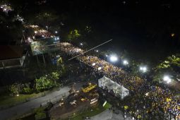 Suasana Mybank Marathon di Gianyar