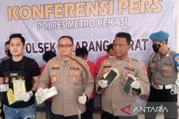 Polres Bekasi berhasil ringkus tiga pelaku spesialis pencurian dengan kekerasan
