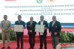 KONI Sumatera  Utara jalin kerja sama dengan Malaysia