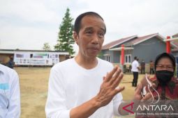 Presiden Jokowi tinjau Rumah Sehat di Kampung Doyo Jayapura
