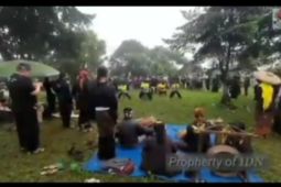 Pesta budaya Kampung Lokapurna di Gunung Salak