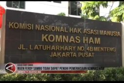 Irjen Ferdy Sambo tidak dapat penuhi pemeriksaan Komnas HAM