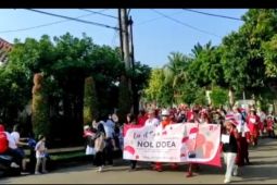 Parade warga Perumahan Mutiara Sentul Bogor
