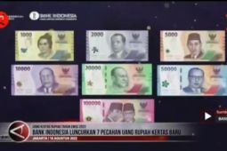Bank Indonesia luncurkan 7 pecahan uang rupiah kertas baru