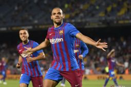 Putus kontrak, Barcelona doakan Martin Braithwaite sukses di masa depan