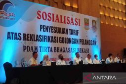PDAM Tirta Bhagasasi sesuaikan tarif progresif bagi 45.000 pelanggan