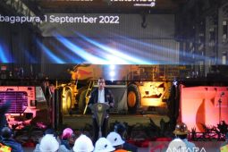 Jokowi sebut Indonesia bergerak lebih maju lewat 5G Smart Mining