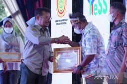 Petani Kabupaten Bangka Barat raih penghargaan "Petani Milenial 2022" Kementan